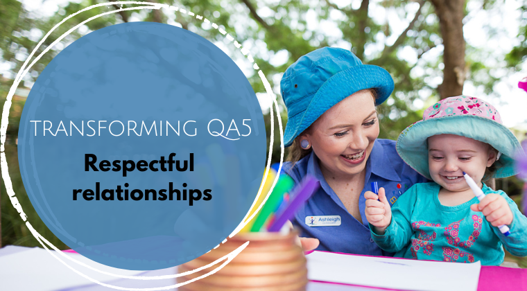 Transforming QA5 Respectful relationships