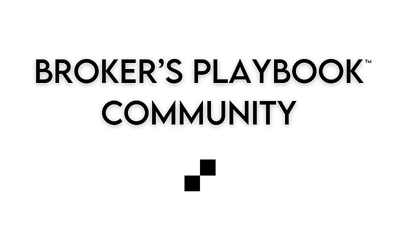 Broker's Playbook Community
