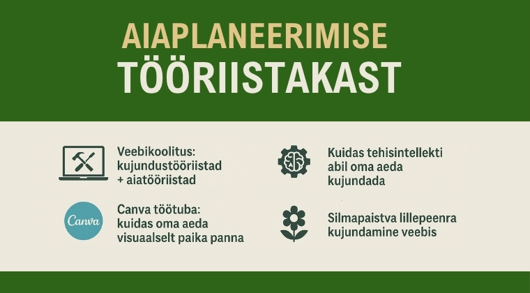 Aiaplaneerimise Tööriistakast