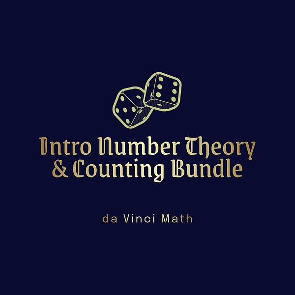 2025-26 Intro Number Theory and Intro Counting Bundle