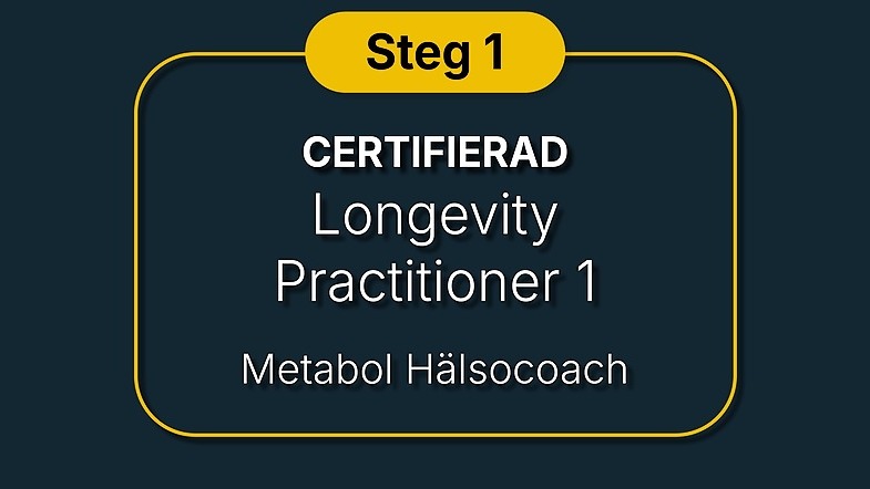 Cert. Longevity Practitioner Level 1 CERTIFIERINGSPROGRAM