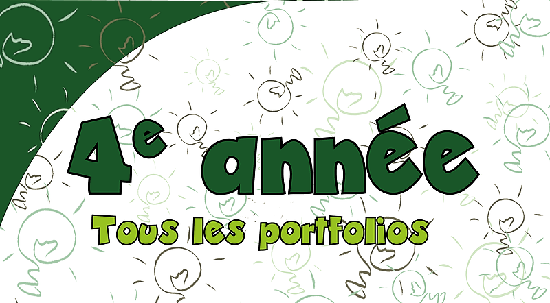 4e année : tous les portfolios
