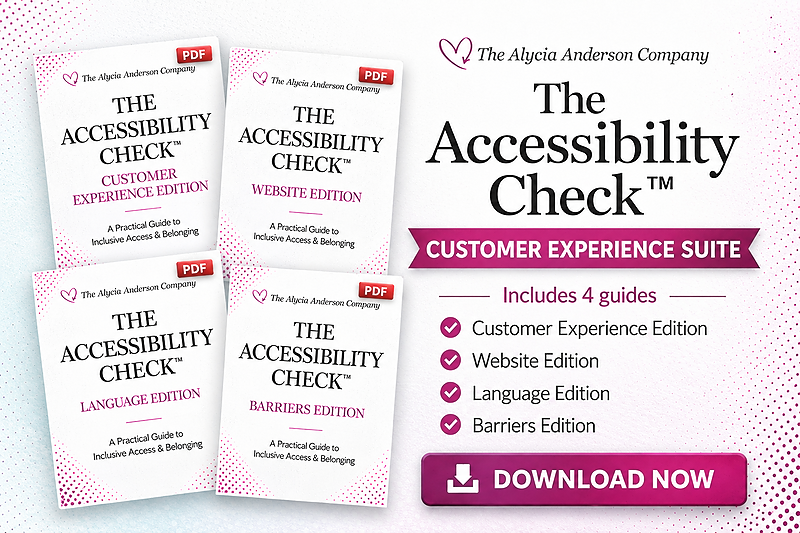 The Accessibility Check™ Customer Experience Suite