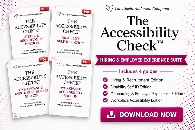 The Accessibility Check™ Hiring & Employee Experience Suite