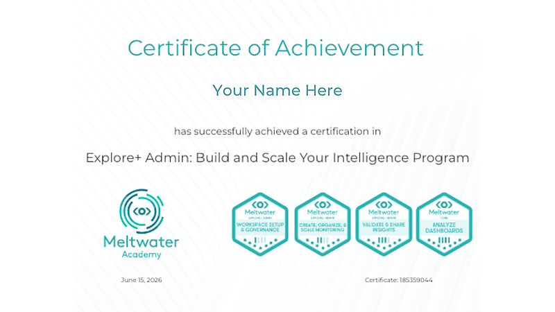 Explore+ Admin: Build and Scale Your Media Intelligence Program