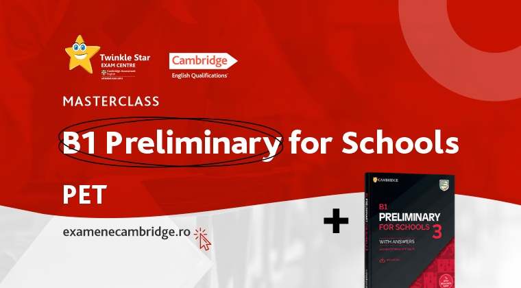 Masterclass PET + Carte de teste