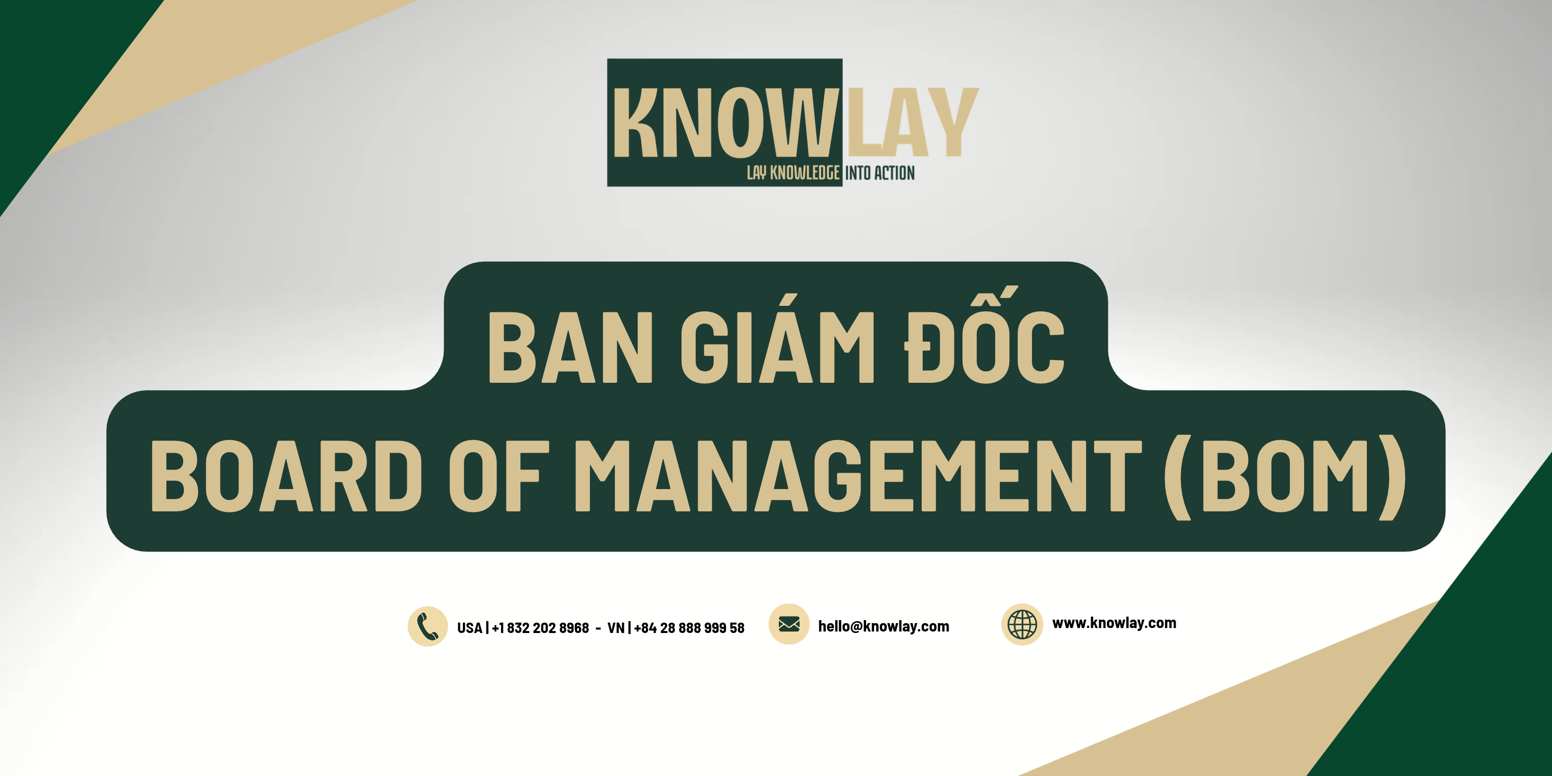 BOM - Board of Management