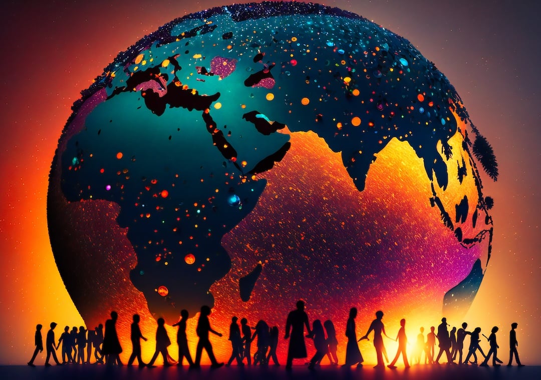 Globe representing Inclusion Learning Lab's global reach across 10 geographic locations