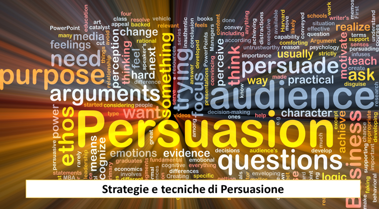 Strategie e tecniche di persuasione