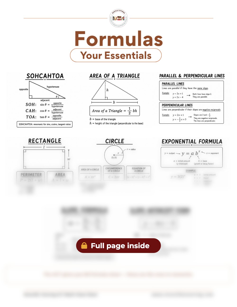 Formulas preview