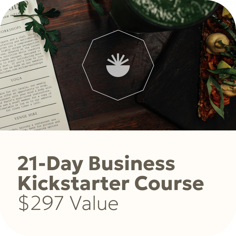Chopra 21-Day Business Kickstarter Program cover