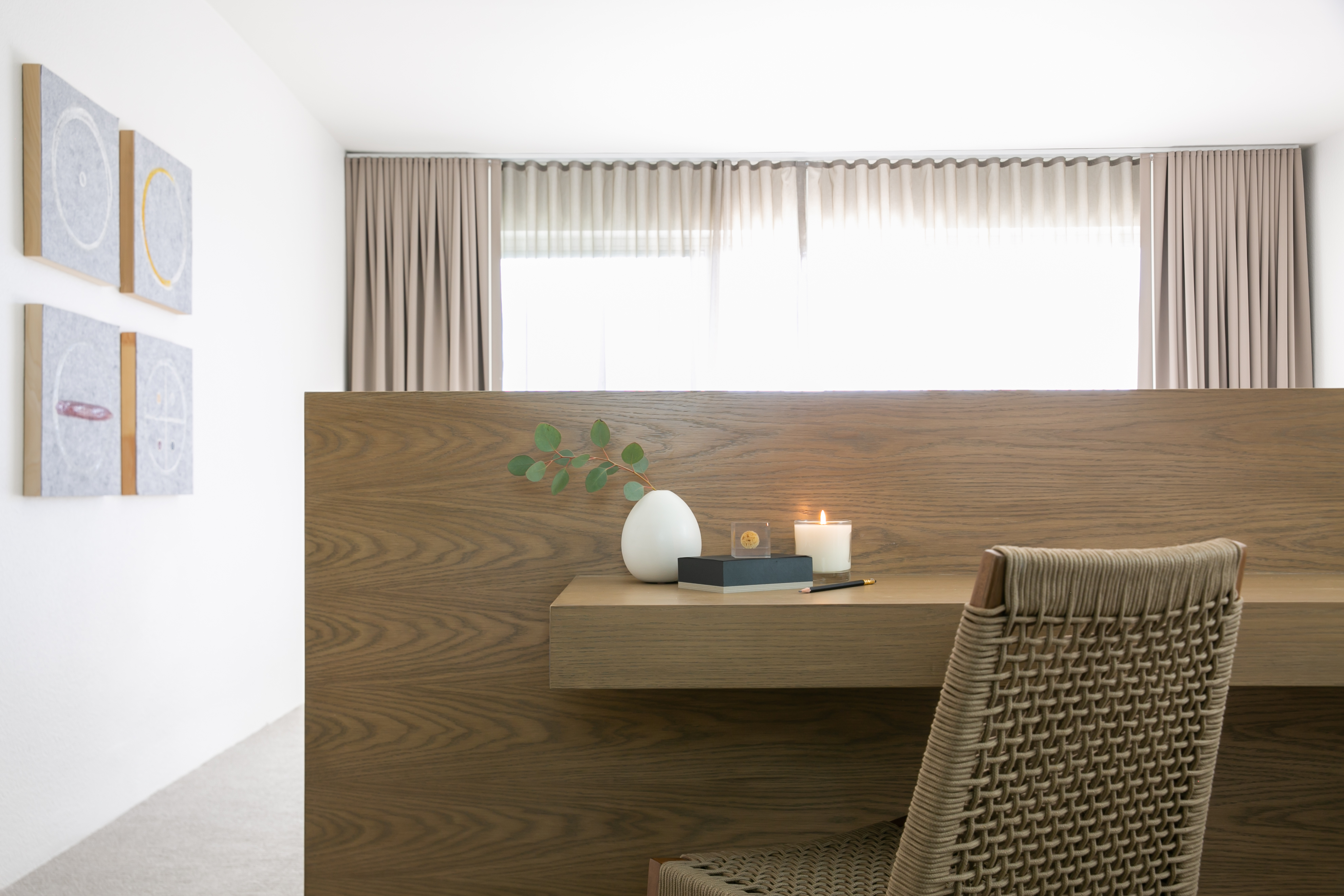 Modern room details at CIVANA