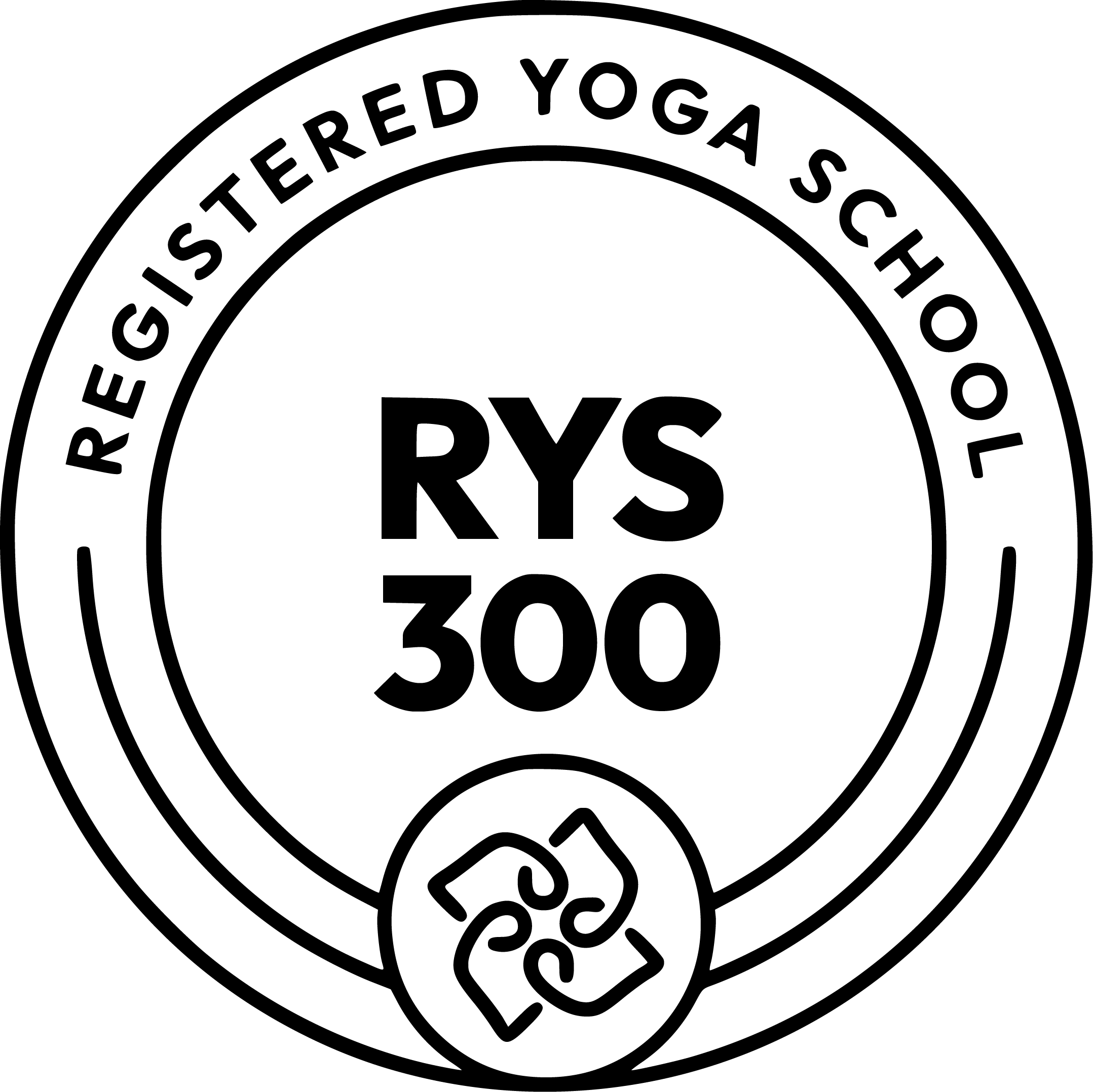 Yoga Alliance RYS 300 Registered Yoga School logo
