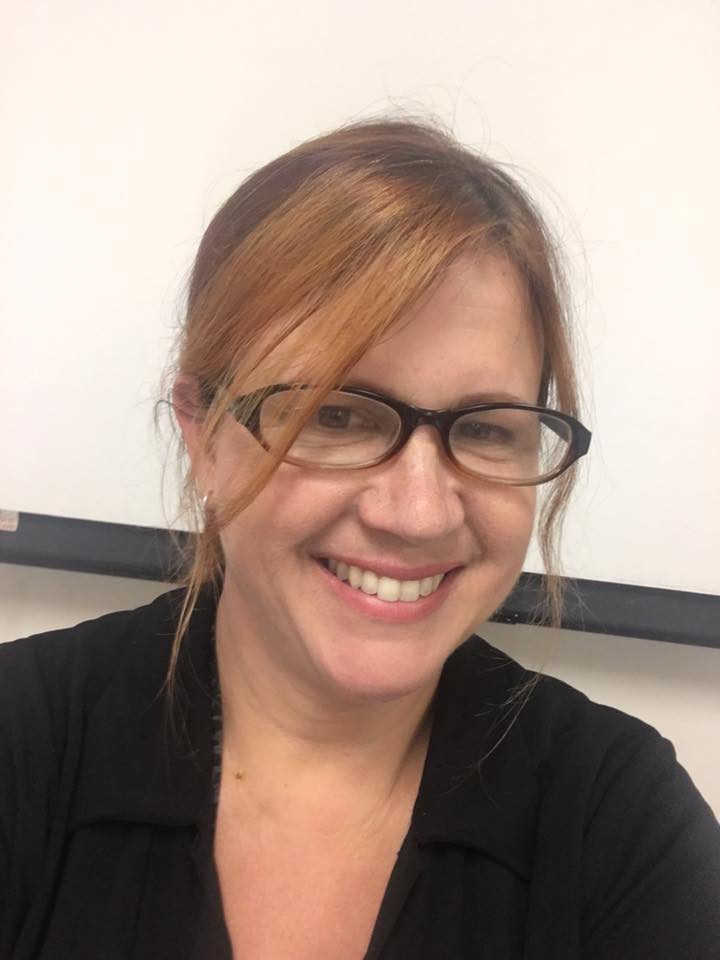Professor Lisa Egle at whiteboard