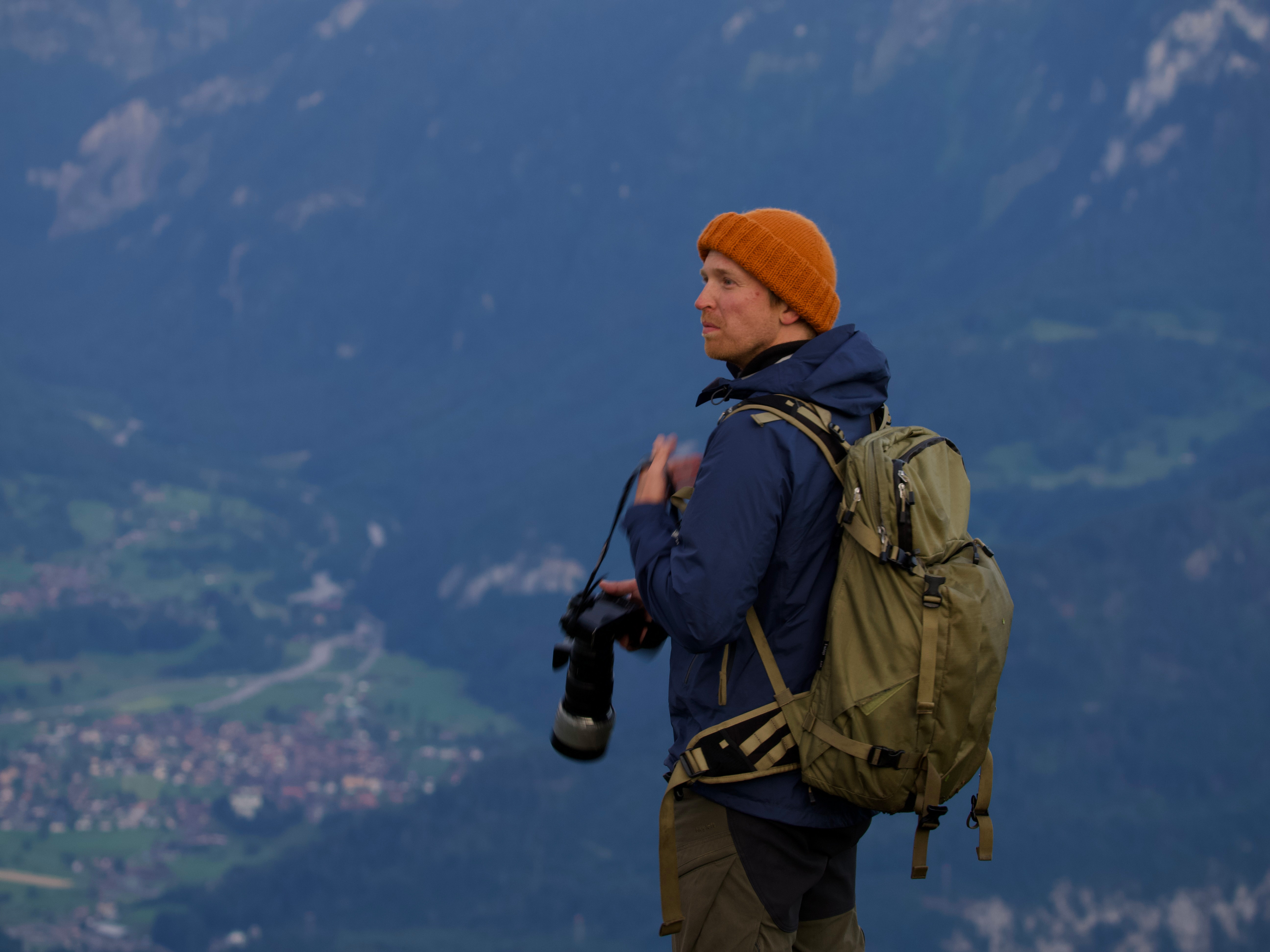 I skogsvindlande terräng