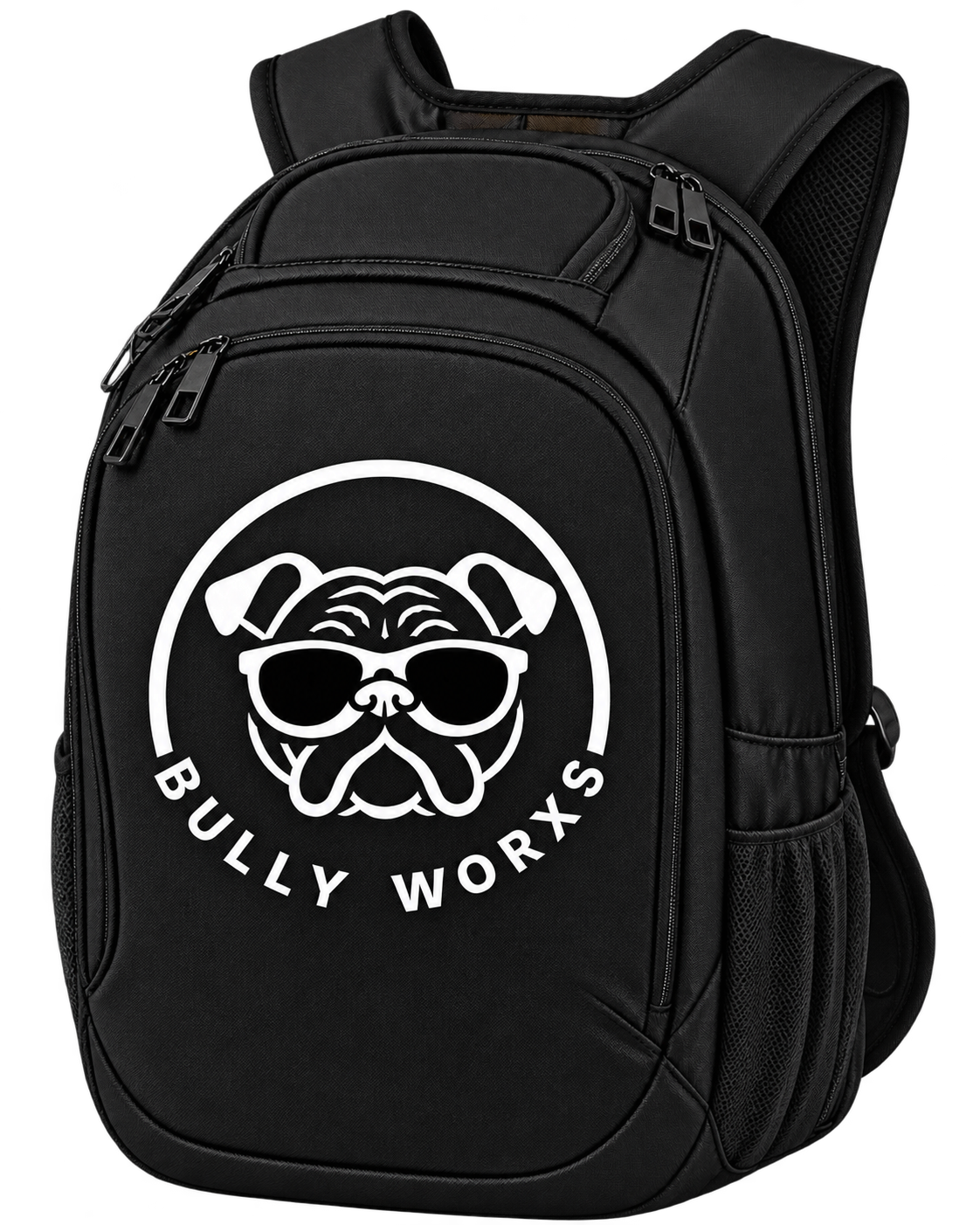 Bully Worxs Bulldog Logo Backpack