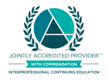 Joint Accreditation with commendation logo