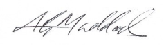 A close-up of a signatureDescription automatically generated