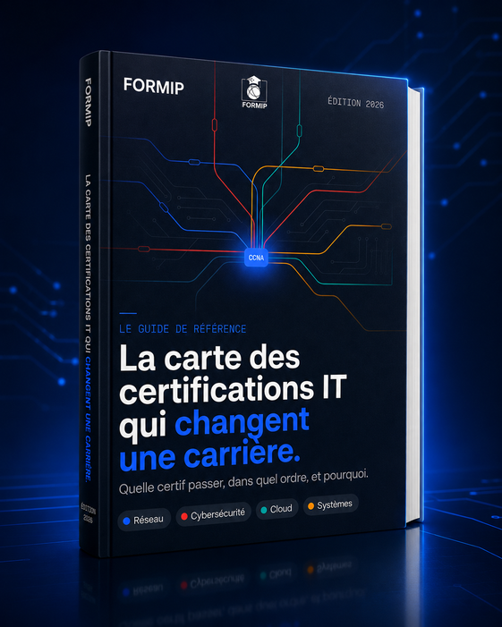 La carte des certifications IT, edition 2026, par Formip