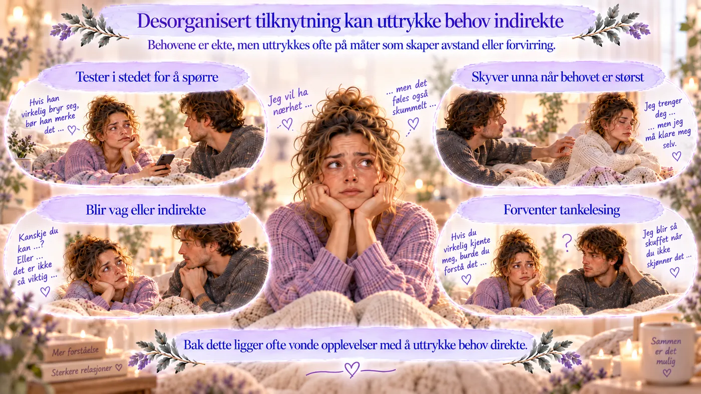 Illustrasjon til sårbar handling vs sårbar kommunikasjon