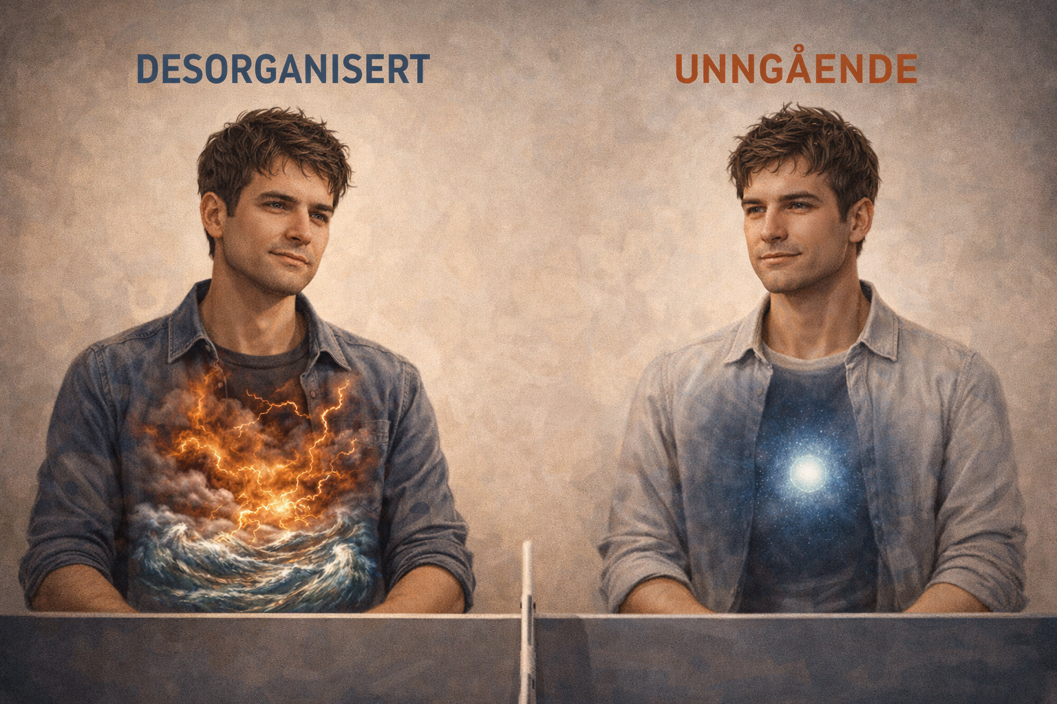 Illustrasjon til konfliktatferd ved denne varianten
