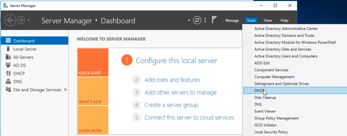 dhcp reservation supported types