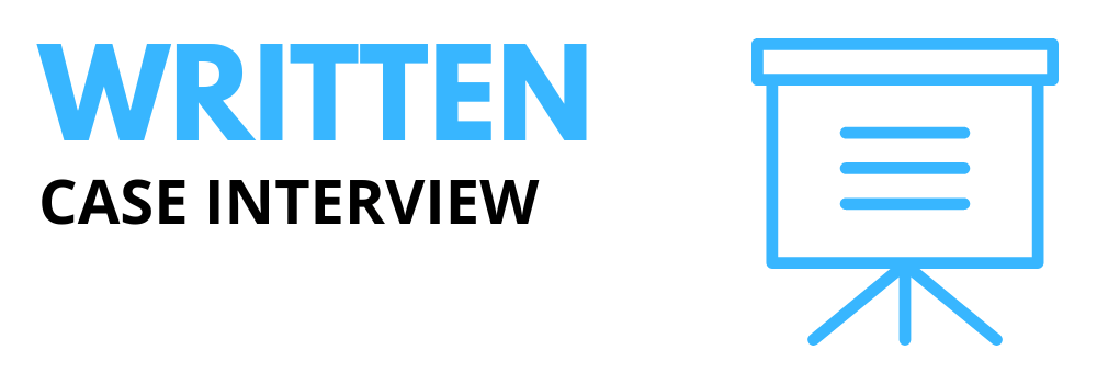 Written case interview