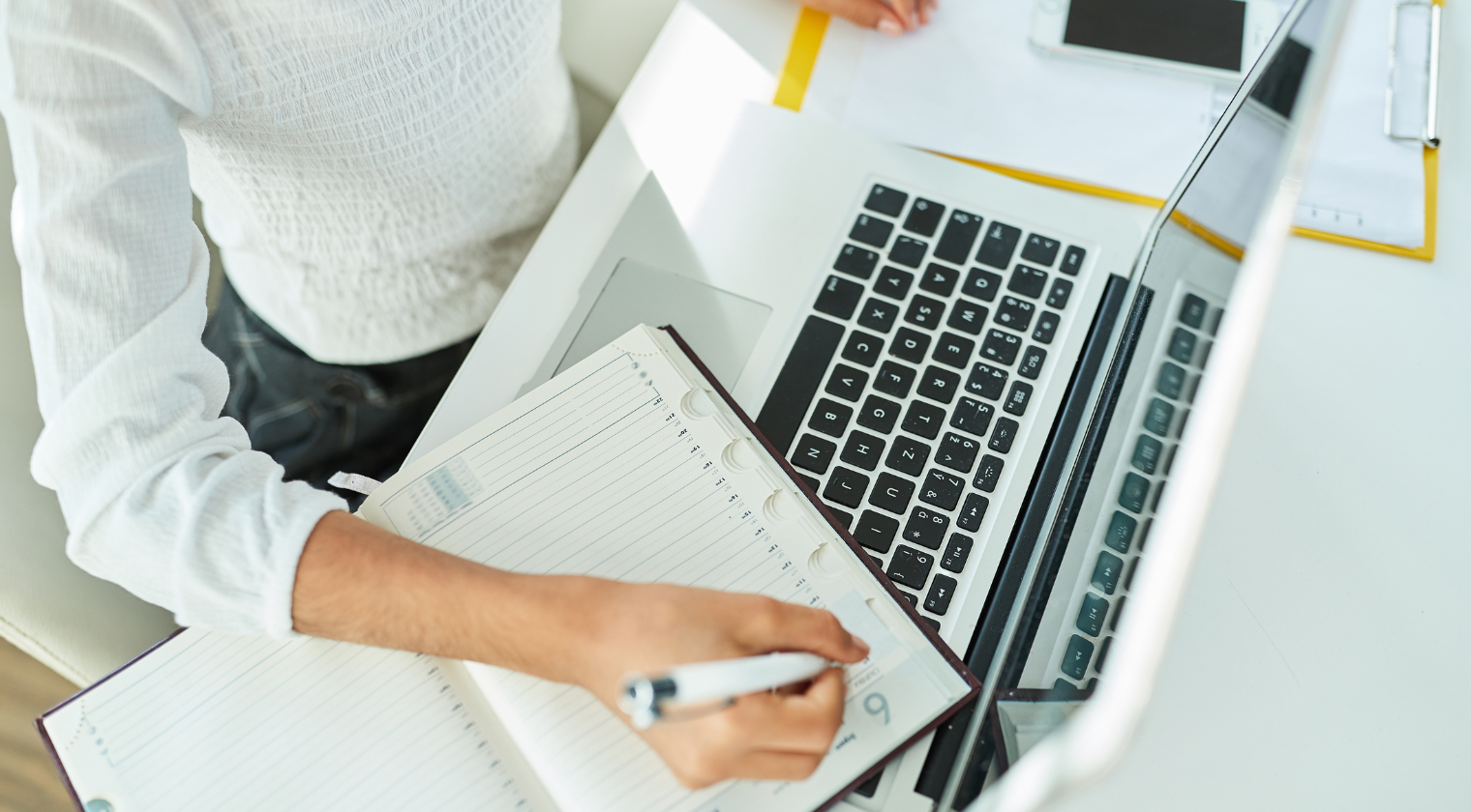 Professional EA confidently starting a new executive support role