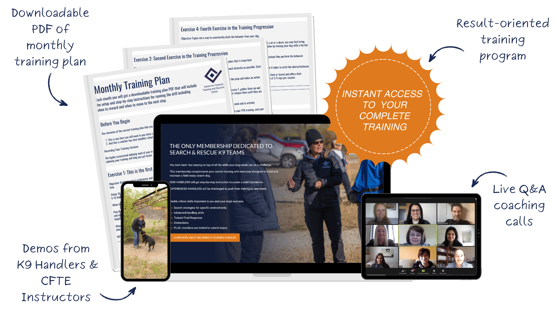 Out of Sight TFR Training mockup