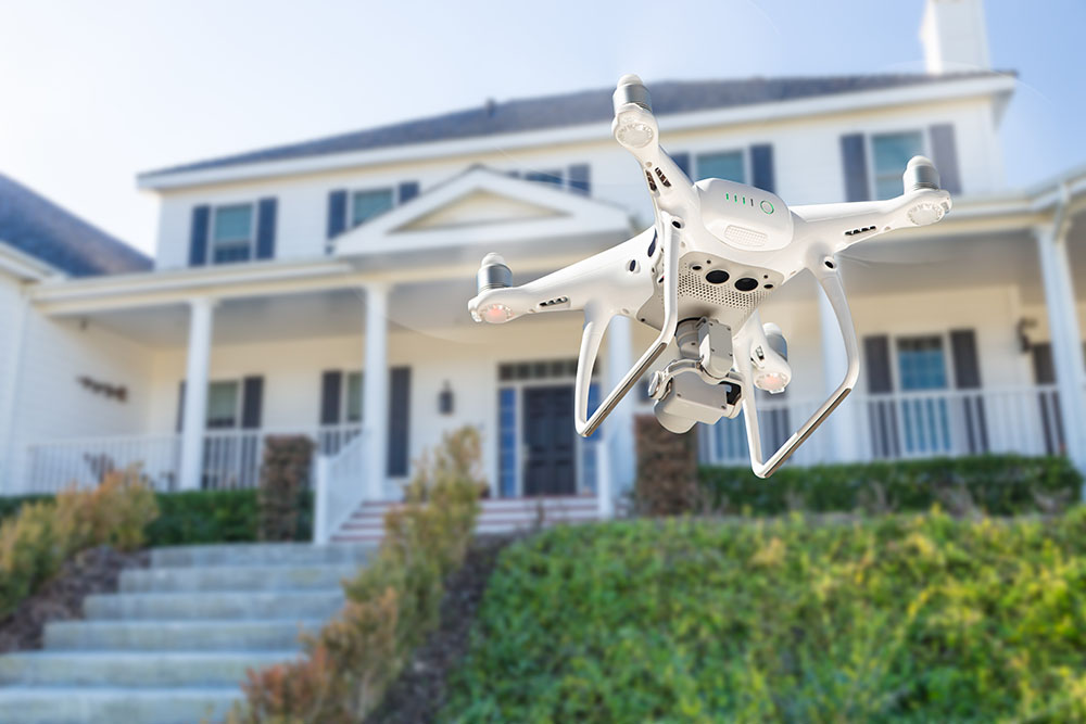 real estate drone