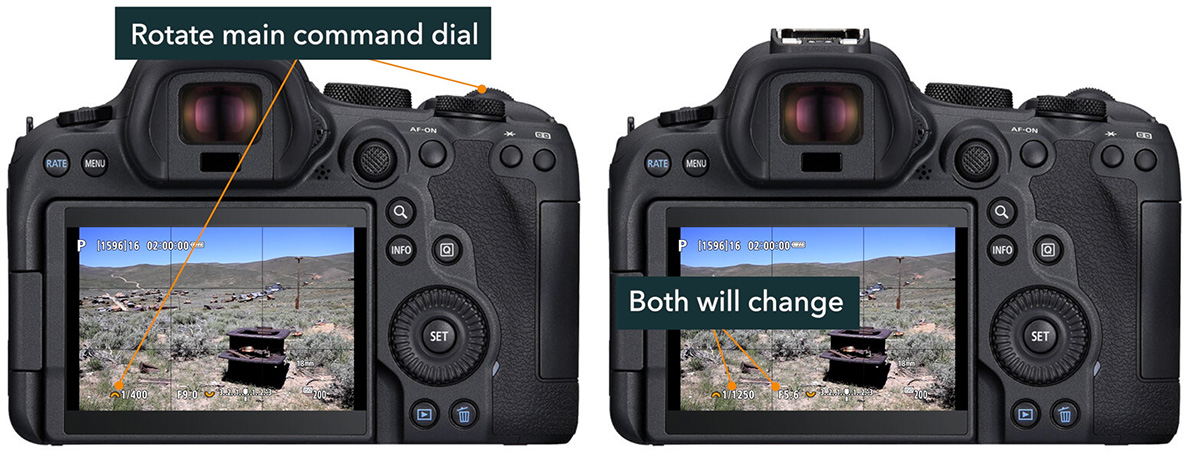 canon r program shift