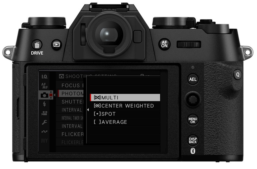 x-t50 menu setup