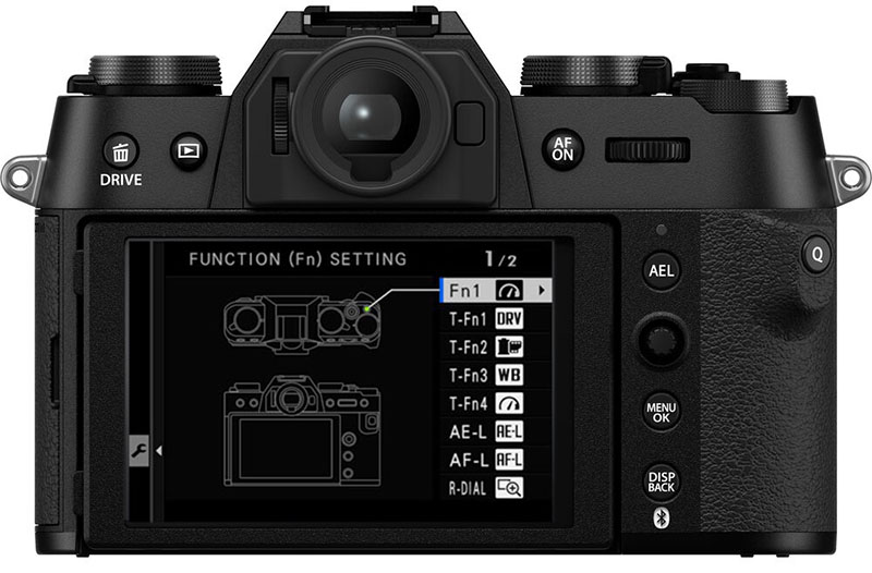 x-t50 custom controls