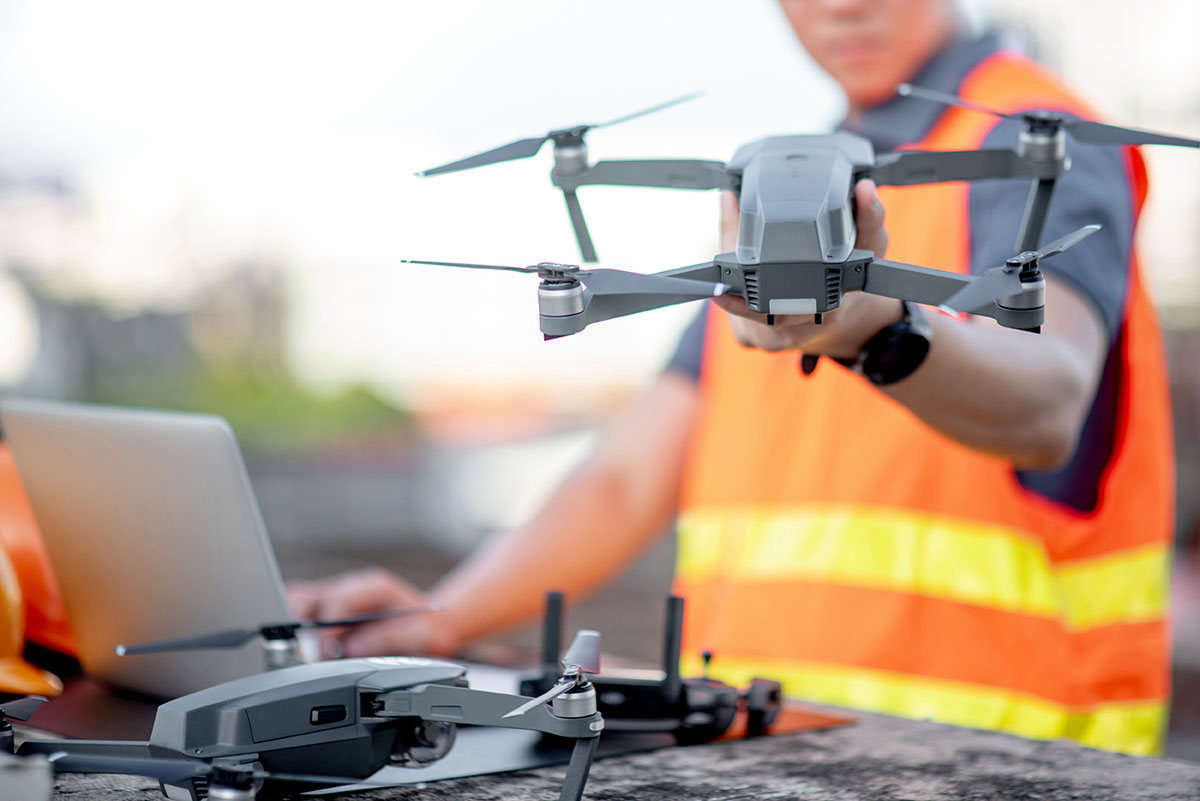 drone license for surveying
