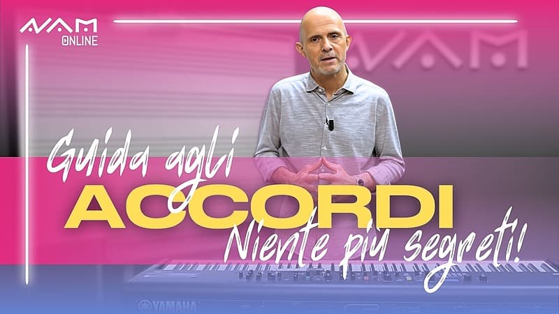 Maestro che insegna gli accordi