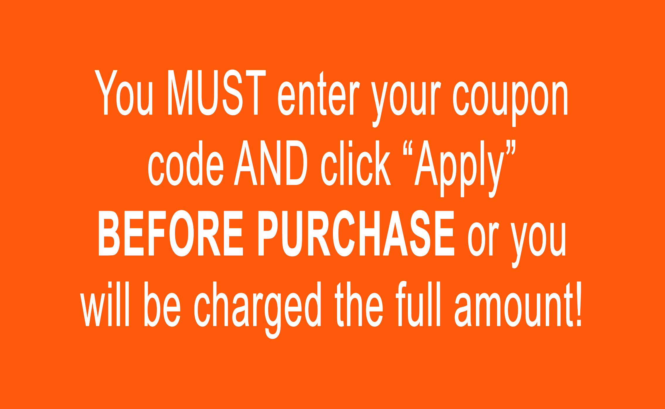 An orange sign with white textDescription automatically generated