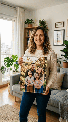 Efecto de Cuadro Laminado y 3D