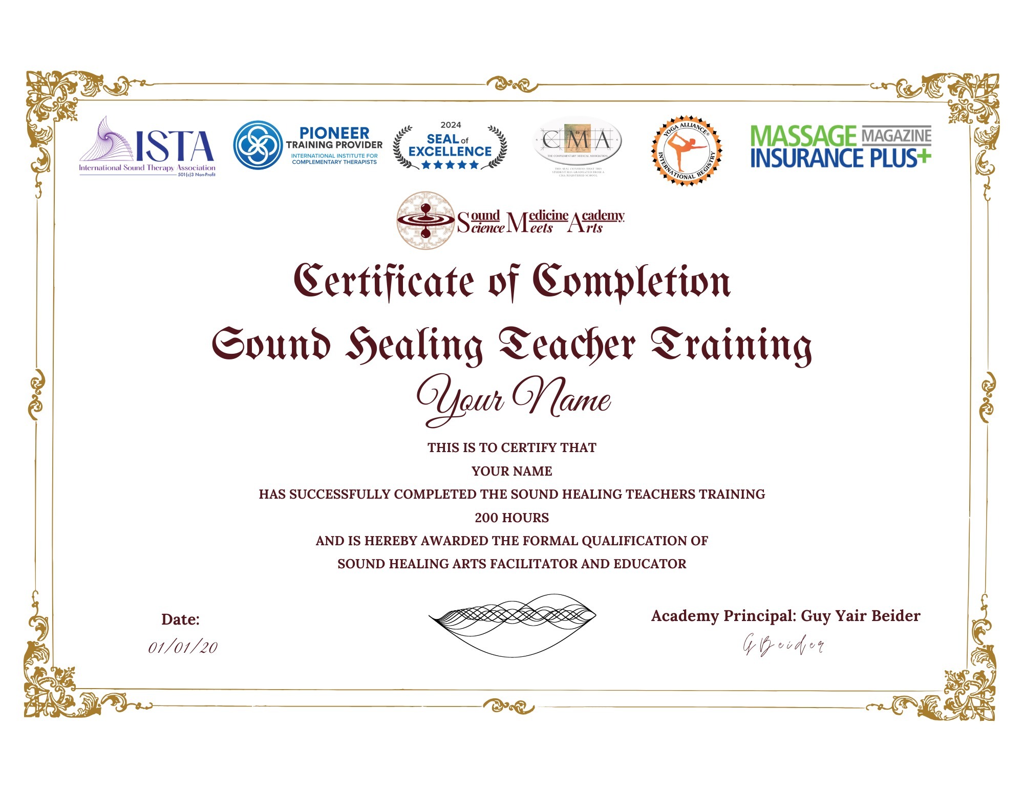 Sound Healing Certification