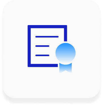 Certificates and specialty badges