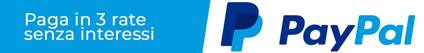 PAGAMENTO IN 3 RATE SENZA INTERESSI CON PAYPAL – Tecno 3D