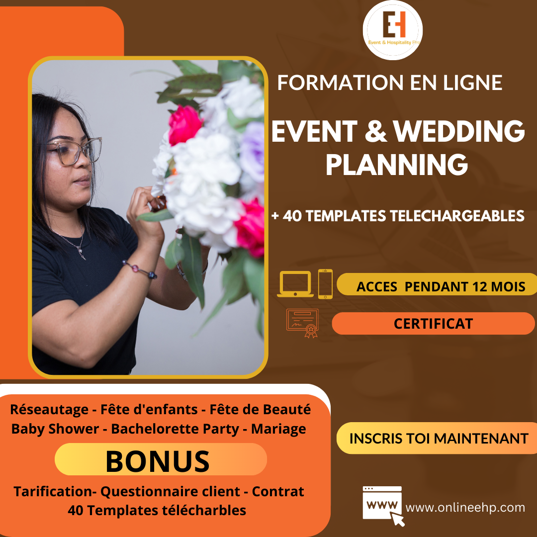 EVENT & WEDDING PLANNING