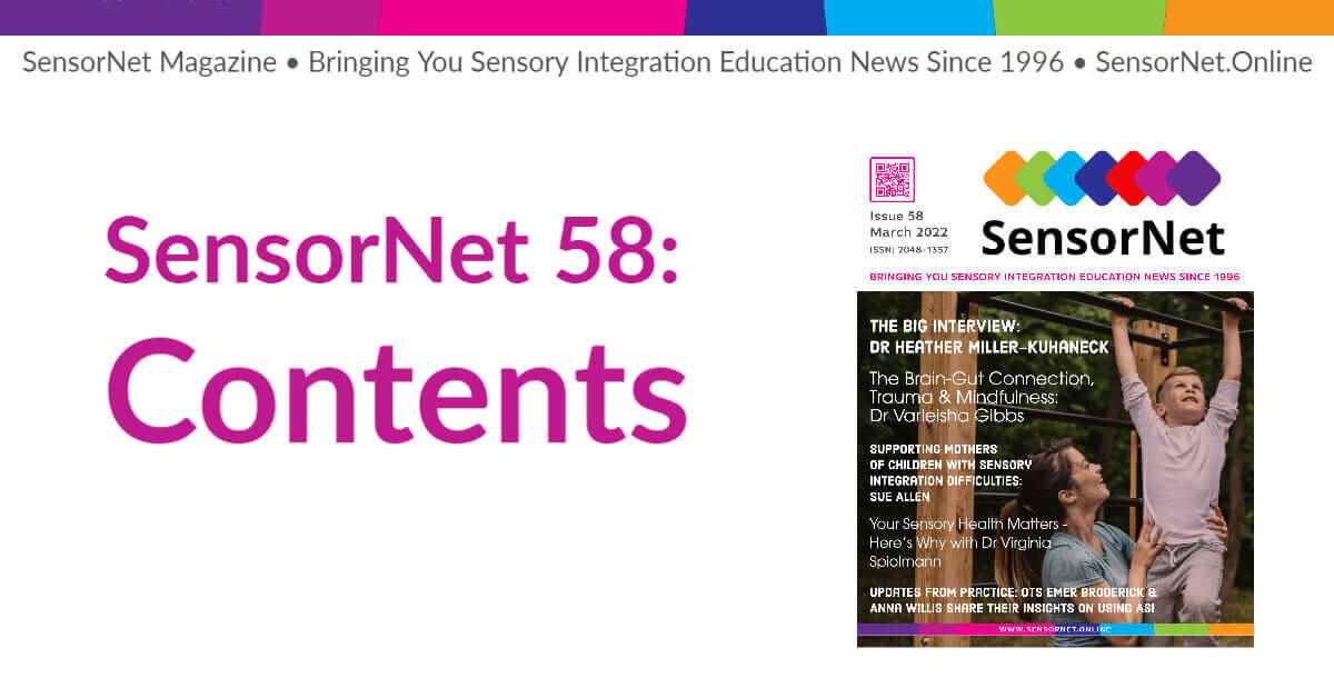 SensorNet Issue 58 Front Cover