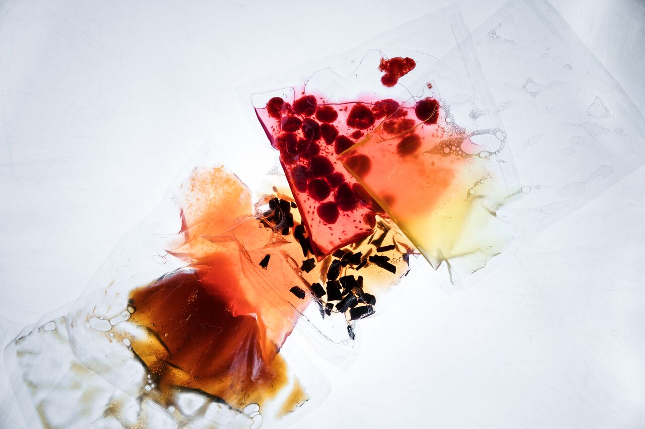 Bar stock syrups and prep bags