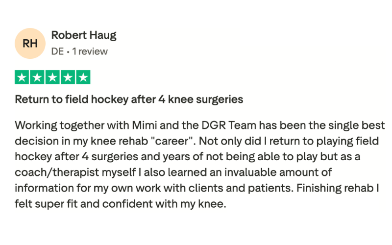 knee program
