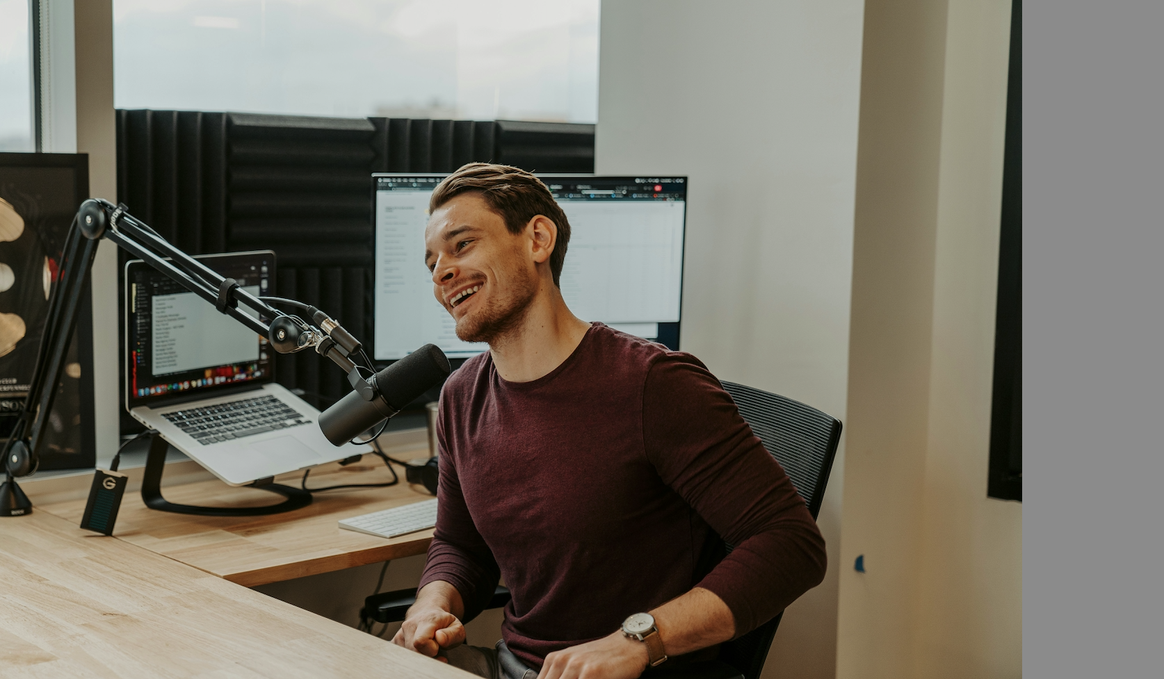 What you gain from Start to Podcast