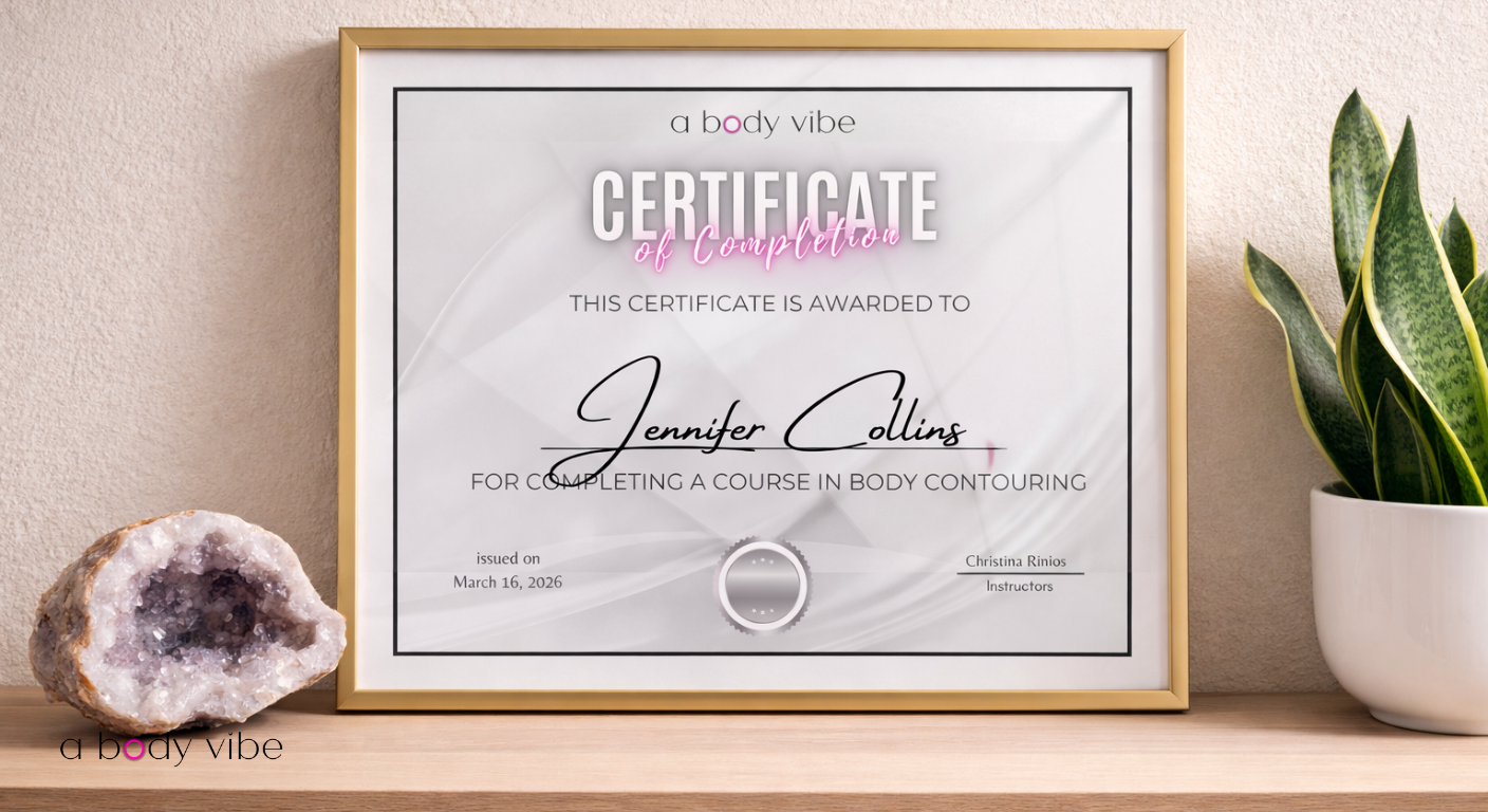 Importance of body contouring certification for home-based beauty businesses.