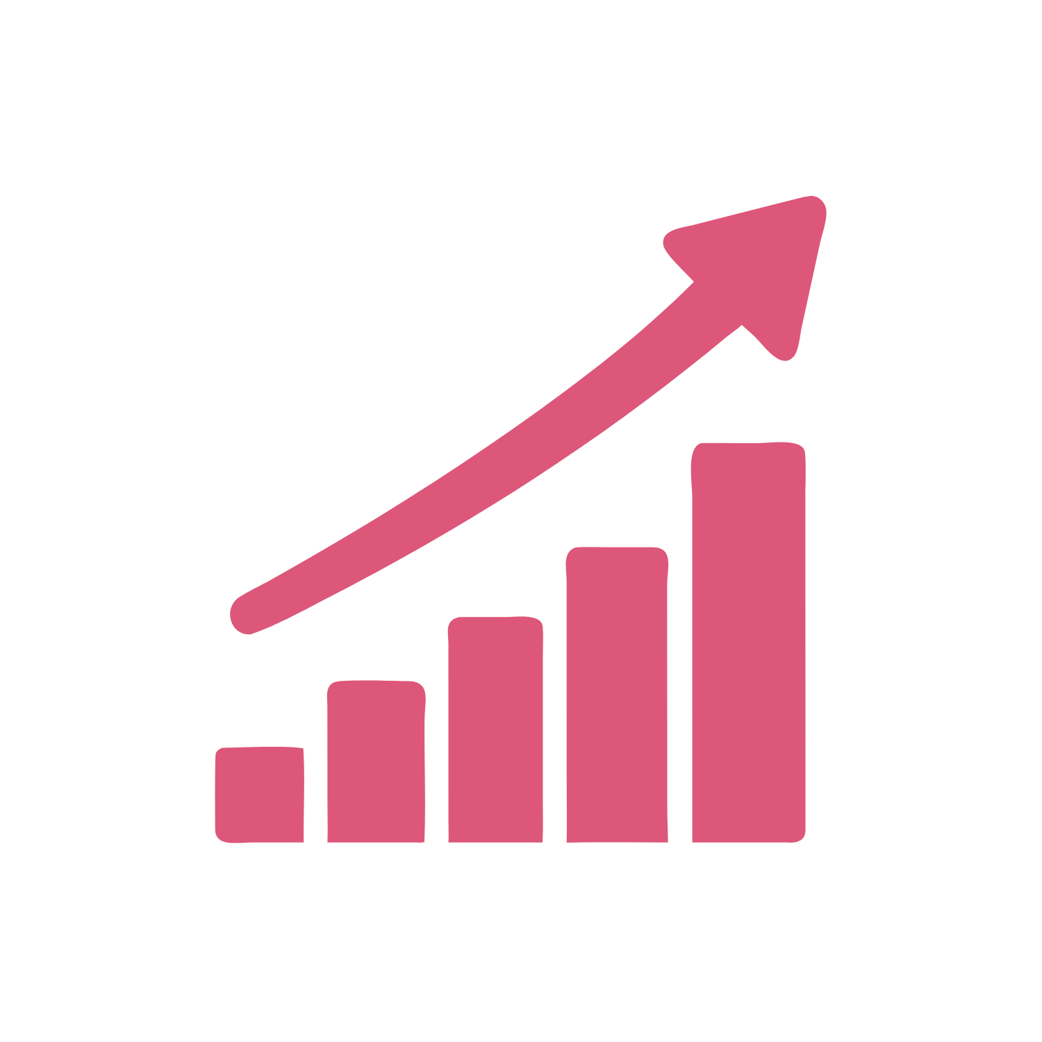 Growth headwind icon