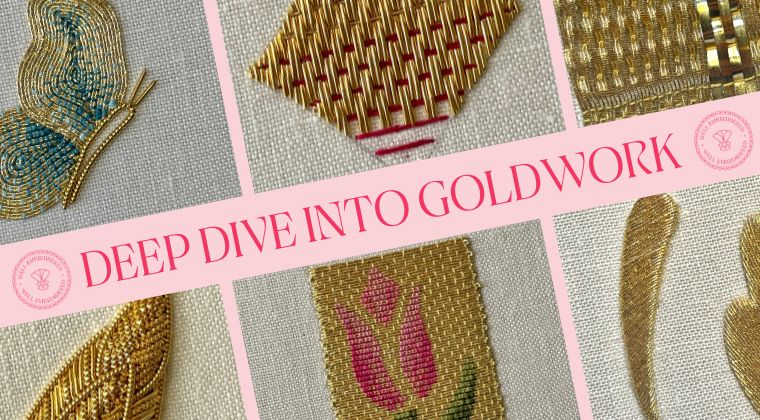 Deep Dive Into Goldwork - Levels 1,2 & 3