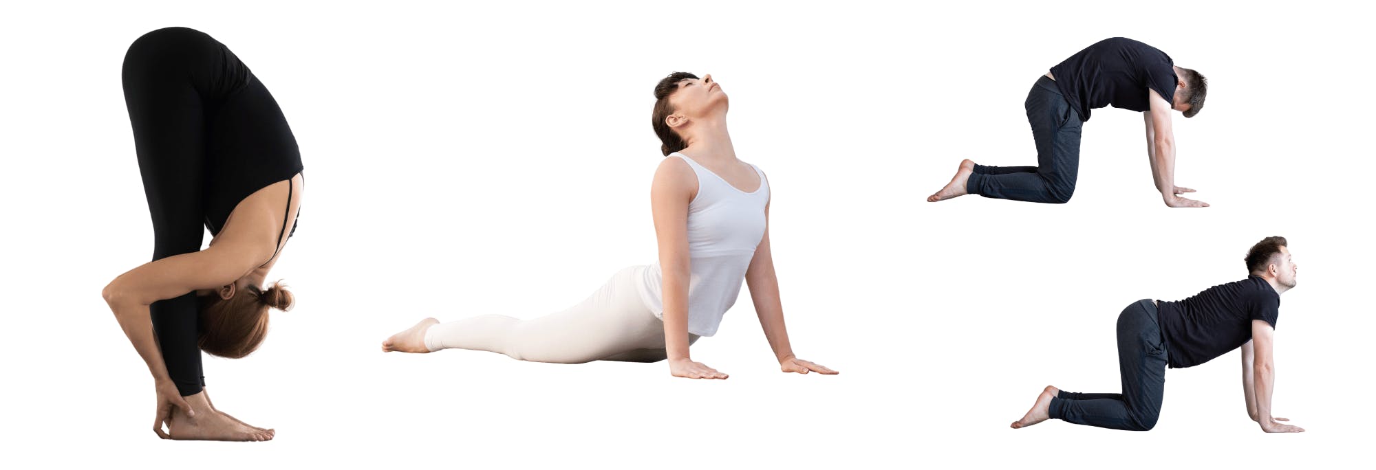 A person doing yoga on the floorDescription automatically generated
