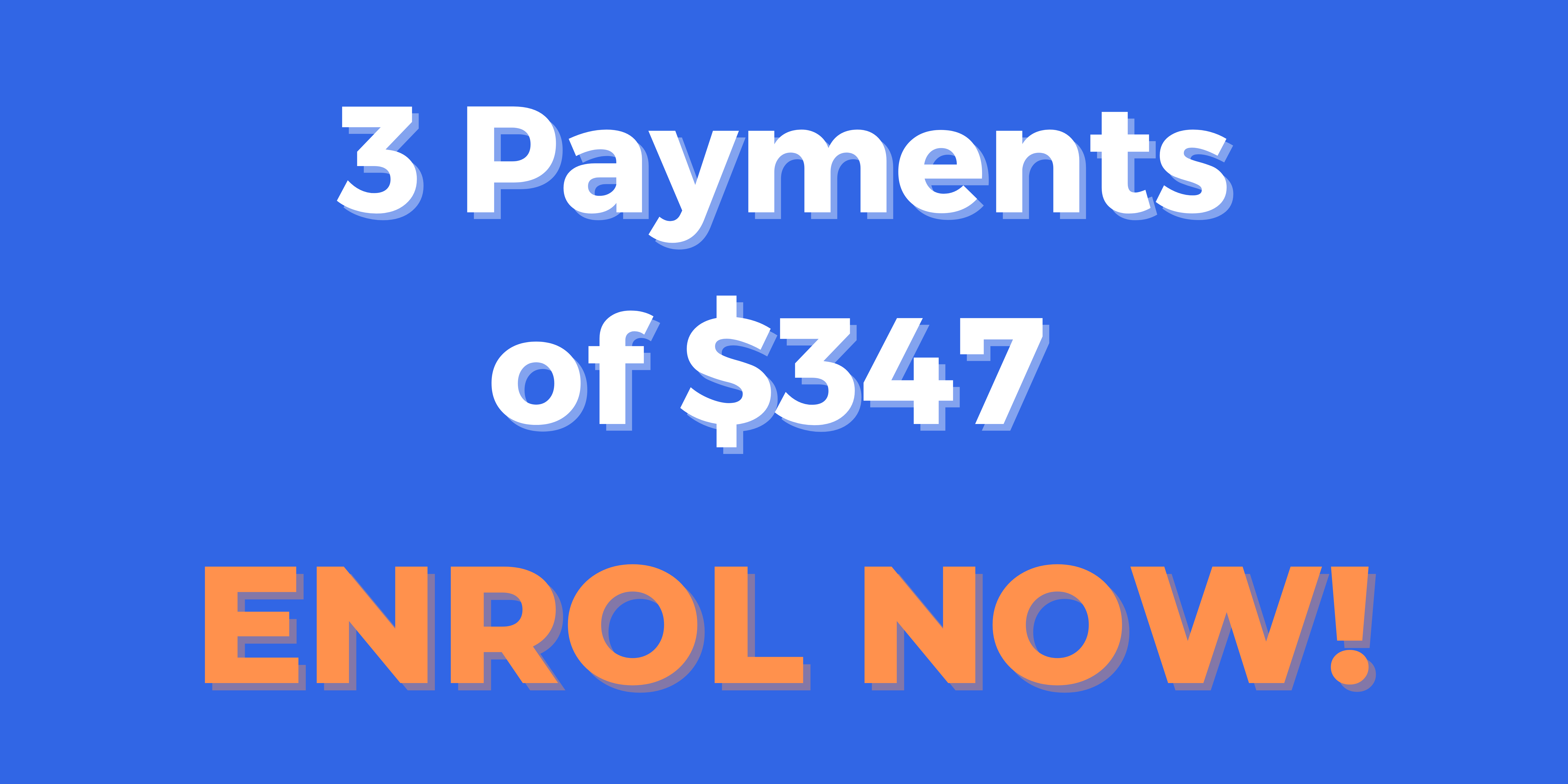 Break Free and Thrive - Thriving 3 Payments